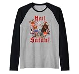 South Park Hail Satan! Evil Woodland Animals Pentagram Camiseta Manga Raglan