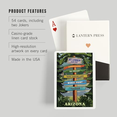 Baraja Mt. Lemmon Arizona - 52 Cartas Poker miniatura 3