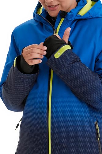 Killtec Jungen Lynge Bys Jckt Funktionsjacke Mit Kapuze Und Schneefang, Royal, 164 EU