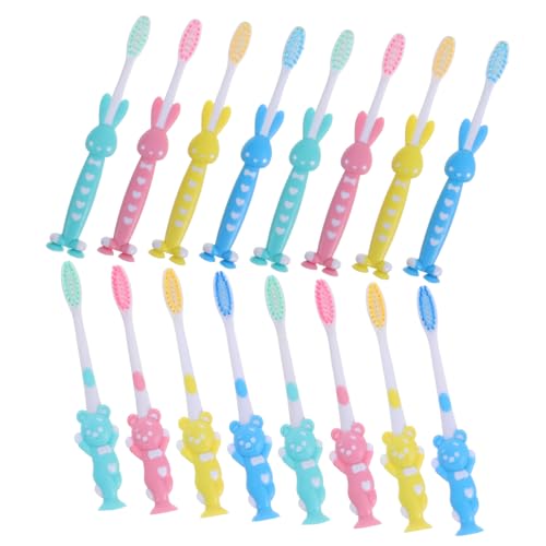 Brosses à dents souples enfants et bébés lot de 32 Gatuida