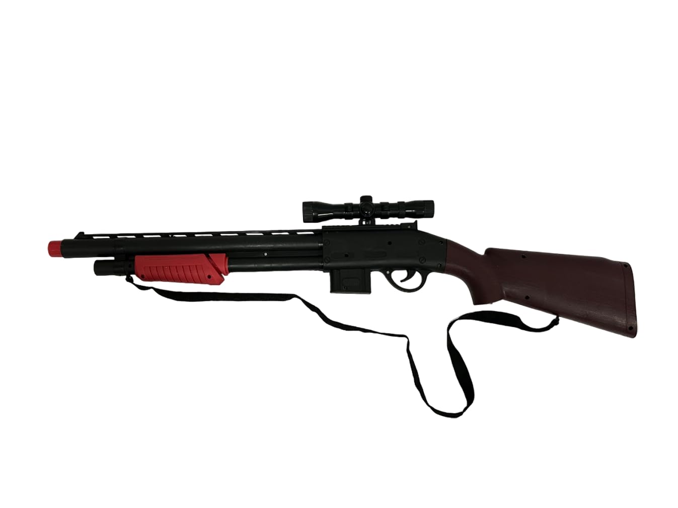 Set Fucile Giocattolo con Suoni Reali cm 70 Suono Meccanico Mitra Giocattolo con Suoni Fucile a Pompa Shotgun Mitragliatrice Giocattolo per Bambini Fucile Giocattolo con Suoni Pistola Giocattolo (B)