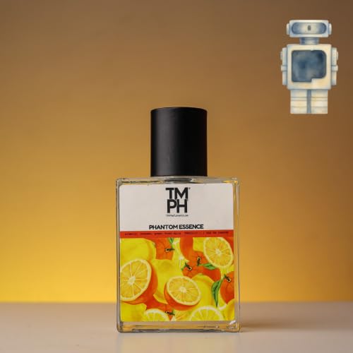 Image of TMPerfumehouse Phantom Essence EDP for Men | Fresh, Aromatic & Long Lasting Perfume Spray | Aromatic, Lavender & Green Fragrance | Luxury Gift for Him | TMPH | 50ml