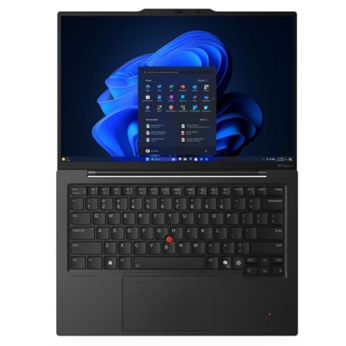 Image of Lenovo ThinkPad X1 Carbon Gen 13 21NS005UUS 14 inch Touchscreen Copilot+ PC Notebook - WUXGA - 60 Hz - Intel Core Ultra 7 268V - vPro Technology - Intel Evo Platform - 32 GB - 512 GB SSD - English Keyboar