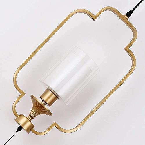 Lámpara de estilo chino moderno E27 de hierro decorativa para techo de corredor 6