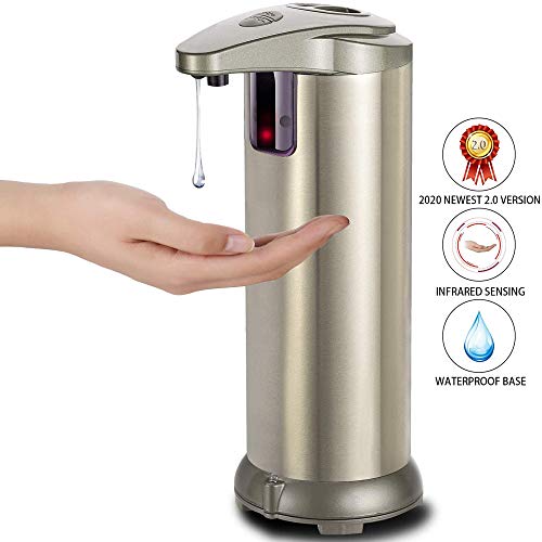 OZMI Soap Dispenser, Automatic Touchless High Capacity Soap Dispenser Equipped with Infrared Motion