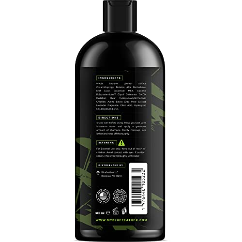Lavender Oatmeal 2 in 1 Dog Shampoo and Conditioner for Dry Itchy Sensitive Skin – Moisturizing Hypoallergenic Shampoo – Oatmeal Wash with Aloe for Any Pet Dog Puppy or Cat 16.9 Fl Oz (Pack of 1) Lavender Oatmeal 2 in 1 Dog Shampoo and Conditioner for Dry Itchy Sensitive Skin – Moisturizing Hypoallergenic Shampoo – Oatmeal Wash with Aloe for Any Pet Dog Puppy or Cat 16.9 Fl Oz (Pack of 1)