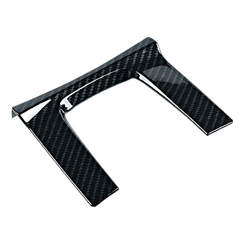 Astra Depot Fit 2016-2020 Honda Civic 10th Gen LHD Carbon Fiber Pattern Shift Gear Center Console Panel Frame Cover Trim 2019 '18-'19