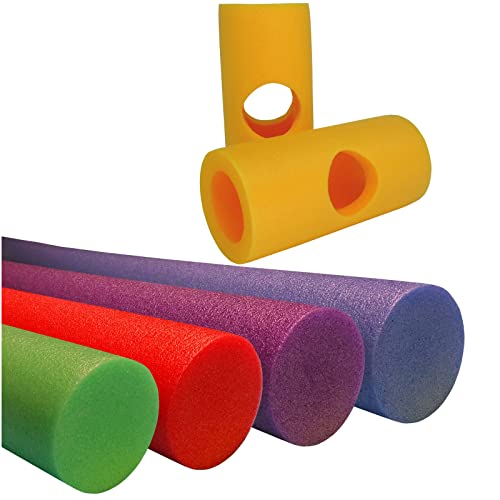 Noodle Per Piscina 4 Pezzi - 160cm Per Aquagym E Giochi Acquatici - Foto 7