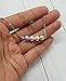 Handmade Birthstone Pearl Necklace, Personalized Pearl Birthstone Necklace, Customized 4 Pearl Necklace, Gift for Mom, Gift for Grandma, Generation Necklace