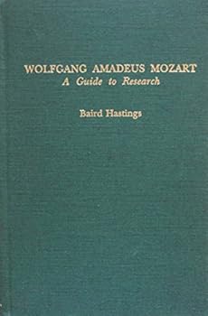 Hardcover Wolfgang Amadeus Mozart: A Guide to Research (Garland Reference Library of the Humanities) Book