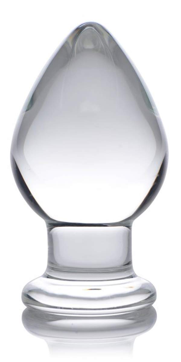 Molten Wide Glass Butt Plug - 