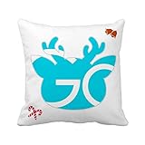Quantité : 1 coussin. Offbb-USA Chemistry Elements Période Table Métaux pauvres Gallium Ga Housse de coussin carrée