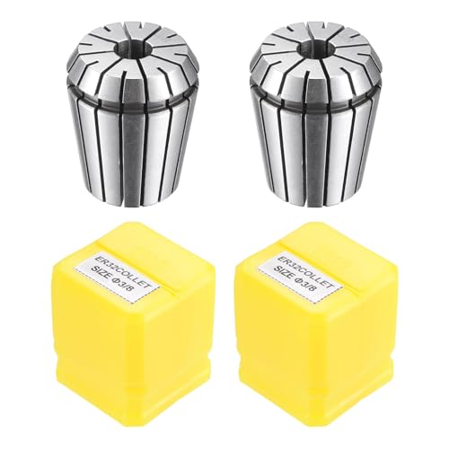 uxcell ER32 Spring Collet 3/8 Chuck for CNC Engraving Machine Lathe Milling Tool 2pcs