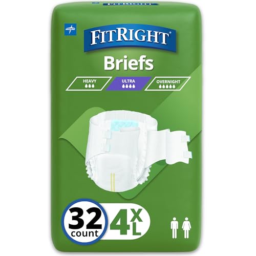 Slips Bariatric 65 cm Medline contre les fuites sous-vêtements de maintien