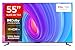TCL 139 cm (55 inches) 4K Ultra HD Smart QLED Google TV 55T6G (Black)