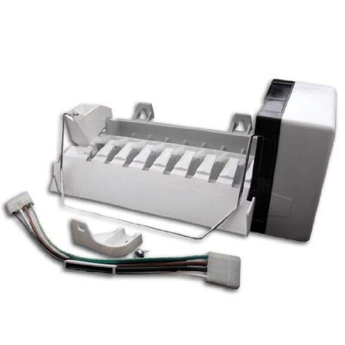 Compatible Ice Maker for KitchenAid KSRB25FRBX00 Whirlpool ES5LHAXSB01 KitchenAid KSRG25FTBL02 Jenn-Air JCB2488MTR00 Refrigerator