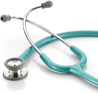 ADC - 604MCA Adscope 604 Pediatric Clinician Stethoscope, 30.5 inch Length, Metallic Caribbean