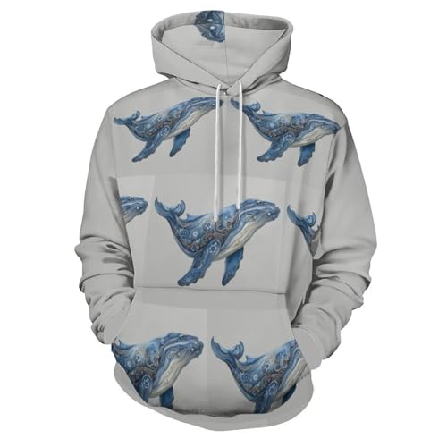 Mignon baleine aquarelle pull tendance à offrir pour les passionnés de mode