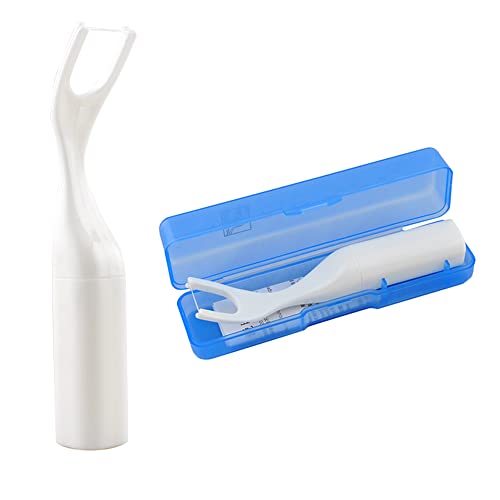 1 jeu de porte-fils dentaires interdentaires de 50 mètres de fil dentaire Cover