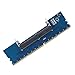 Sunydog Professioneller Laptop DDR4 Ram Connector Adapter, Leichte und Kleine Größe, Überstromschutzdesign, Robust und Praktisch, eine Großartige Alternative für Speicher-Ram-Adapter,
