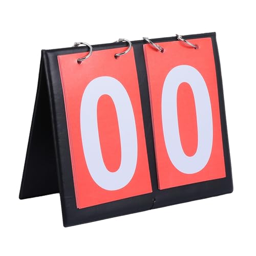 Marcador Manual de Básquetbol de 2 Dígitos Rojo miniatura 1