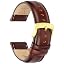 Coffee Brown Leather (Gold Buckle)