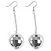 Widmann 03526 Boucles d'oreilles Boule à facettes, argent, Taille unique