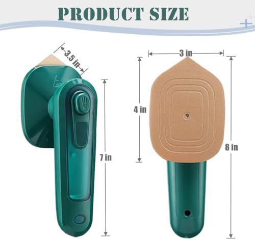 Image of Portable Travel Steamer for Clothes, Handheld Mini Iron, Dry & Wet Ironing, Small Size Suitable for Outing & Home इस्त्री ઇસ્ત્રી ઇસ્તરી