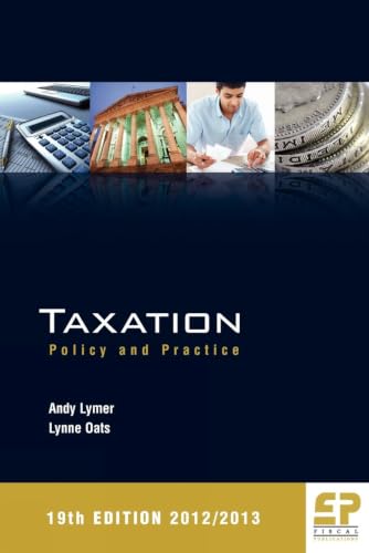 Image of Taxation: Policy and Practice 2012/13
