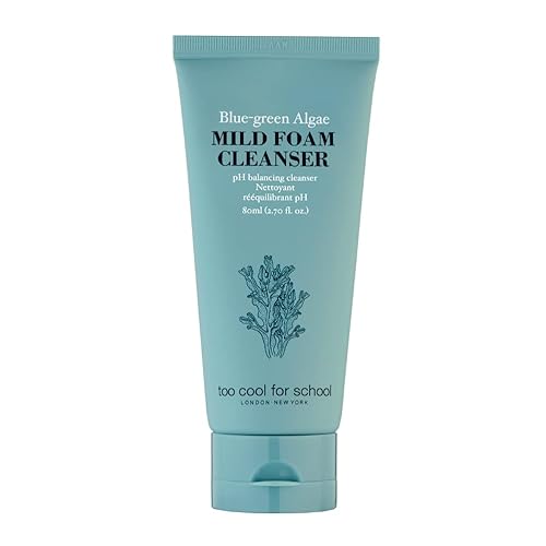 Too Cool For School - Limpiador de espuma suave de algas azules y verdes