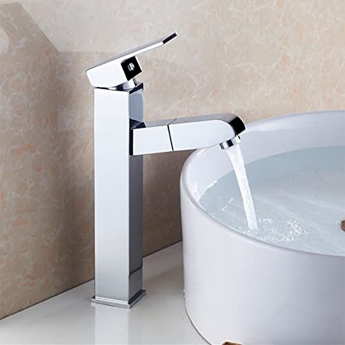 Robinet de lavabo mitigeur de salle de bains cascade pour évier moderne