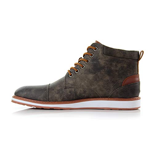 Image of Ferro Aldo Men's Chukka Sneaker Boot | Casual Cap Toe Ankle Boot Hybrid with Lightweight Sole |