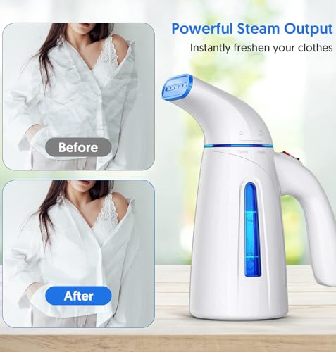 image for OGHom Steamer for Clothes, Handheld Clothing Steamer for Garment, 240m