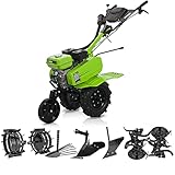 motoazada electrica segunda mano Moto-Azada Gasolina Transmisión correa 4T - 208Cc - 7Cv - 750Mm Vito Agro