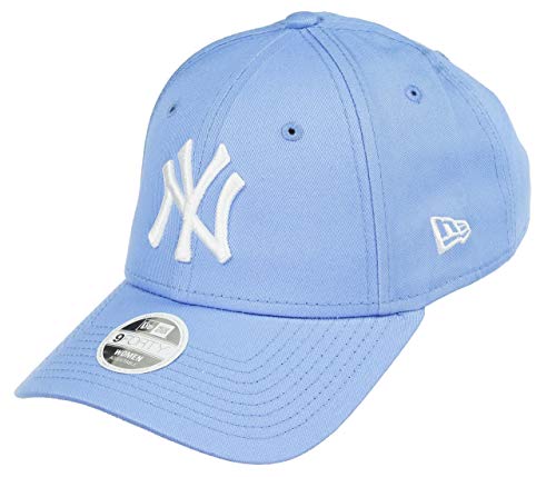 Casquette NY ajustable New Era 9FORTY femme avec visière incurvée anti-UV et fermeture réglable