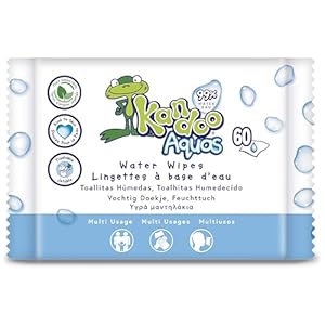 Kandoo Aquas Feuchttücher 99% Wasser 60 Stück