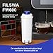 Ersatz für Delonghi Wasserfilter (DLSC002), Kompatibel mit Kaffeevollautomaten, ECAM-Serie, Dinamica, Magnifica & Magnifica S/Evo, ETAM Autentica, Eletta Explorer, Prima Donna, Rivelia, Esam.