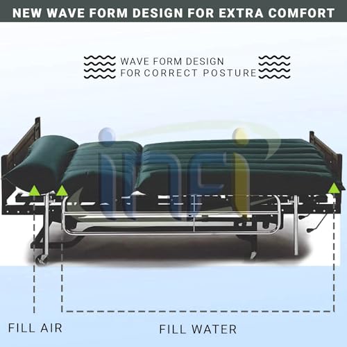 Image of Infi Water Bed (for Prevention of Bed sores in Patients)| Anti Bedsore Water Matteress |Water Mattress for Bed Ridden Patients-Not for General Luxury use