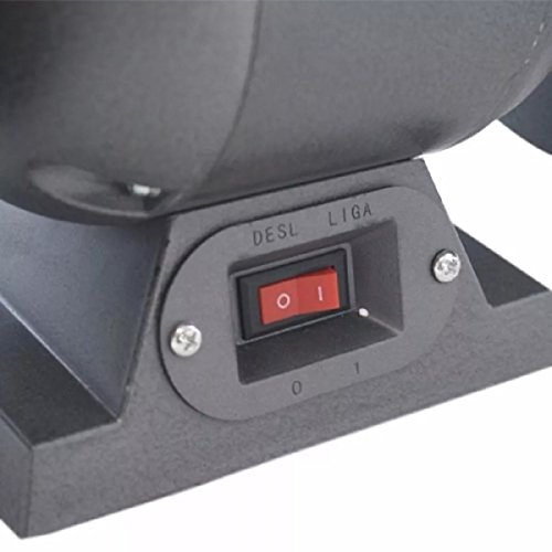 Moto esmeril de bancada 1/2 hp para rebolo de 6