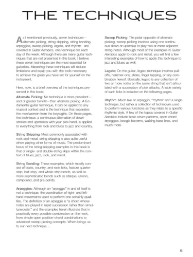 guitar aerobics a 52-week one-lick-per-day workout program for developing improving and maintaining guitar technique bkonline audio