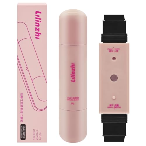 Eye Liner Stamp,Sello de Delineador de Ojos de doble cabeza,Eyeliner Stamp Waterproof Negro,cierre magnético, Natural, las manchas, de secado rápido, ideal para fiestas, viajes, trabajo y bodas
