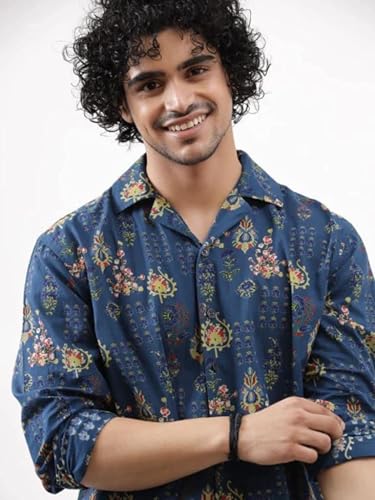 Image of DHRUVI TRENDZ Shirt for Men | Casual Stylish | Man's Printed | Half Sleeve | Foraml Shirts for Man | Men's Solid Slim Fit