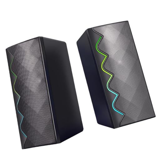 Magnetic Color Light Speaker USB Corded For PC Gaming And Home Entertainment