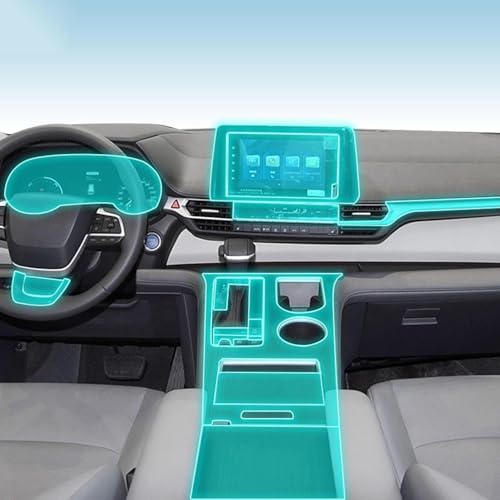 Película protectora de TPU para Toyota Sienna 2022-2024 lámina interior transparente 2