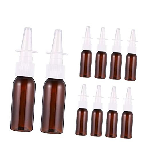 Ipetboom 10 Piezas inodoro spray bottle bruni dispensador de jabón de manos solución salina botellas de spray dispensador perfume viaje botella de spray botellas de cosméticos largo rociar