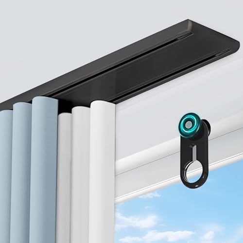 Double Track Curtain Rail, Ceiling Mount