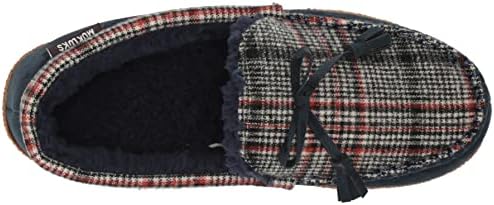 MUK LUKS Men's Tanver Slippers, Navy, 10 | Image 4