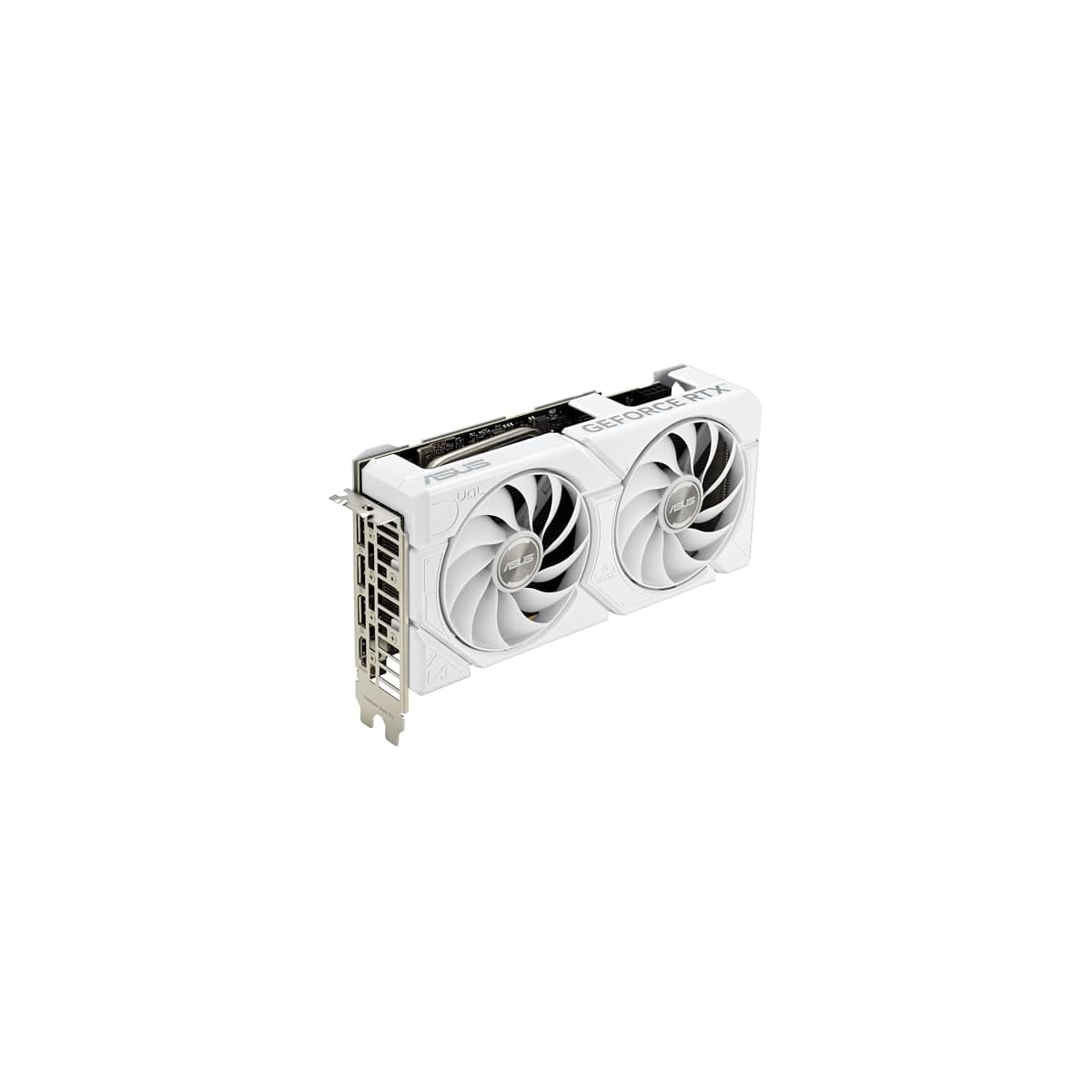 ASUS-Dual-GeForce-RTX-4060-EVO-White-OC-Edition-8GB-GDDR6-SFF-ready-PCIe-40-8GB-GDDR6-DLSS-3-HDMI-21a-DisplayPort-14a-design-ventola-Axial-tech-tecnologia-0dB-Dual-BIOS-supporta-4K-e-8K