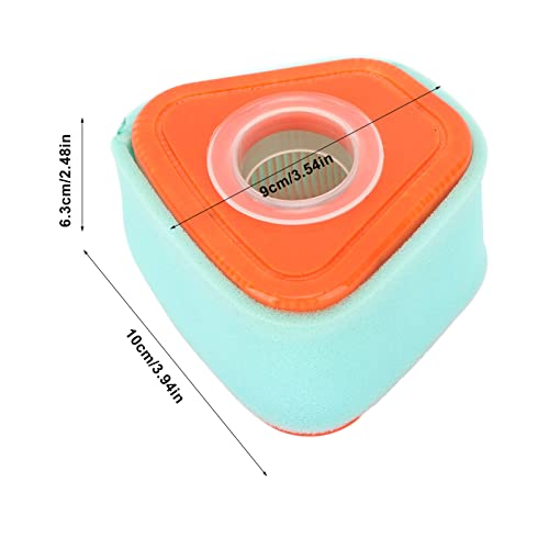 TOPINCN 2 Pcs Lawn Mower Engines Air Filter Cleaner Elements for 115P02 115P05 123P02 123P07 123P0B 123P32 125P02 125902 Air Filter With Pre Filter 595853 - Image 2