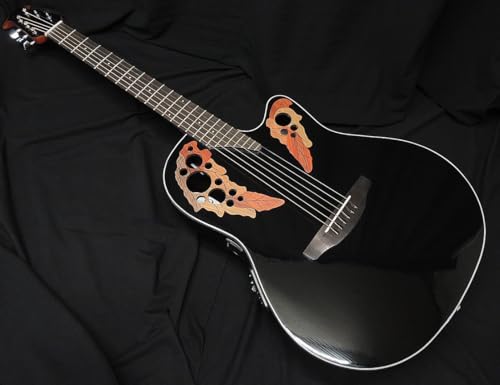 Amazon | OVATION CE44-5-G BLK Celebrity Elite Mid Depth Black